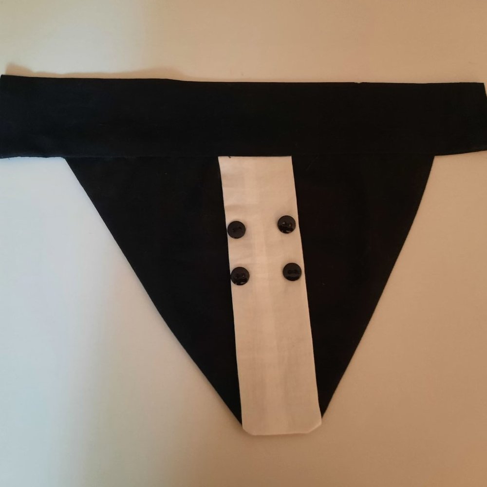 Fancy Pet Scarf Dog Bandana Black Tuxedo